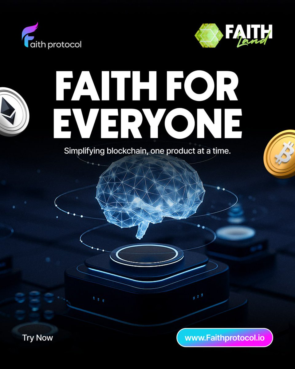 risham38630's tweet photo. ✨ FAITH FOR EVERYONE ⭐️
Faith Protocol makes Web3 simple, accessible, and user-friendly. Learn, earn, and build confidently in the decentralized world — tools for everyone, from beginners to pros. 🚀
🌐 https://t.co/dboDN7cgS5

#FaithProtocol #Web3 #Blockchain #Crypto https://t.co/59n5Og0DOn