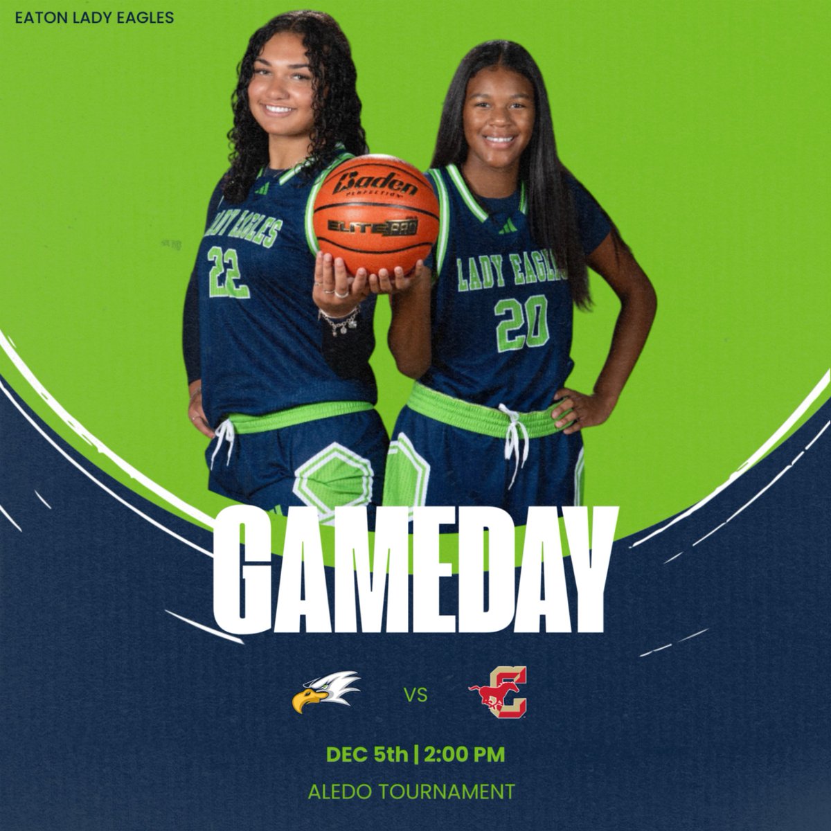 Day 2 of the Aledo Tournament! Ready to take on the challenge today! #GoBirds