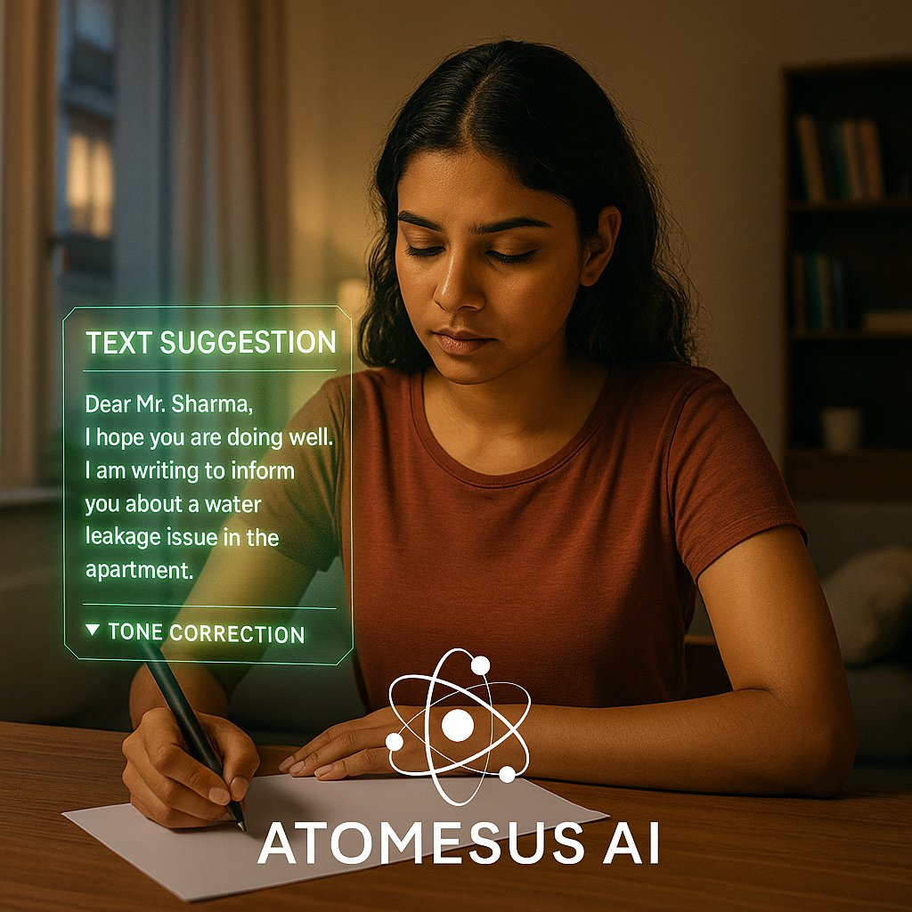 Atomesus's tweet photo. Write better messages that get results ✍️
Atomesus AI helps you communicate clearly and professionally.
#Adulting #RealLifeAI #AtomesusAI https://t.co/iFwra1XGB0