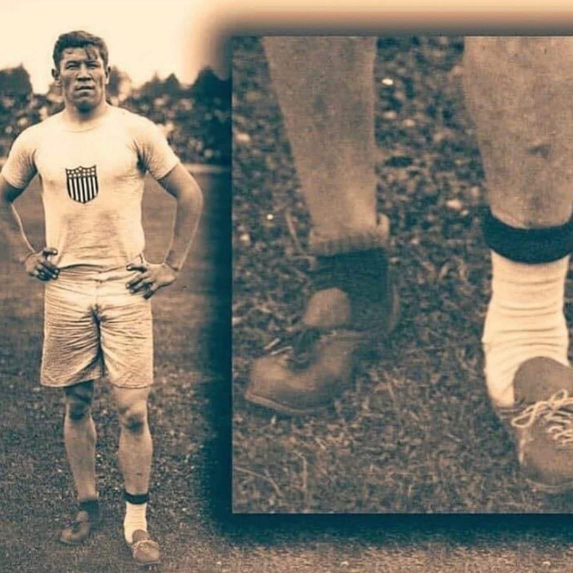 Jim Thorpe showed up to the 1912 Olympics with shoes he found in a garbage can and still ran through the competition. One shoe too big, extra sock, no excuses. Life deals you a rough hand. Lace up anyway and get after it. Reasons or results. Pick one.