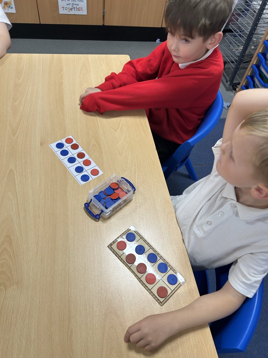GCPYEAR2's tweet photo. We have been learning how to make 10 using two odd or two even numbers @PrimaryGreat #gcpmaths https://t.co/KIDW9fp5VW