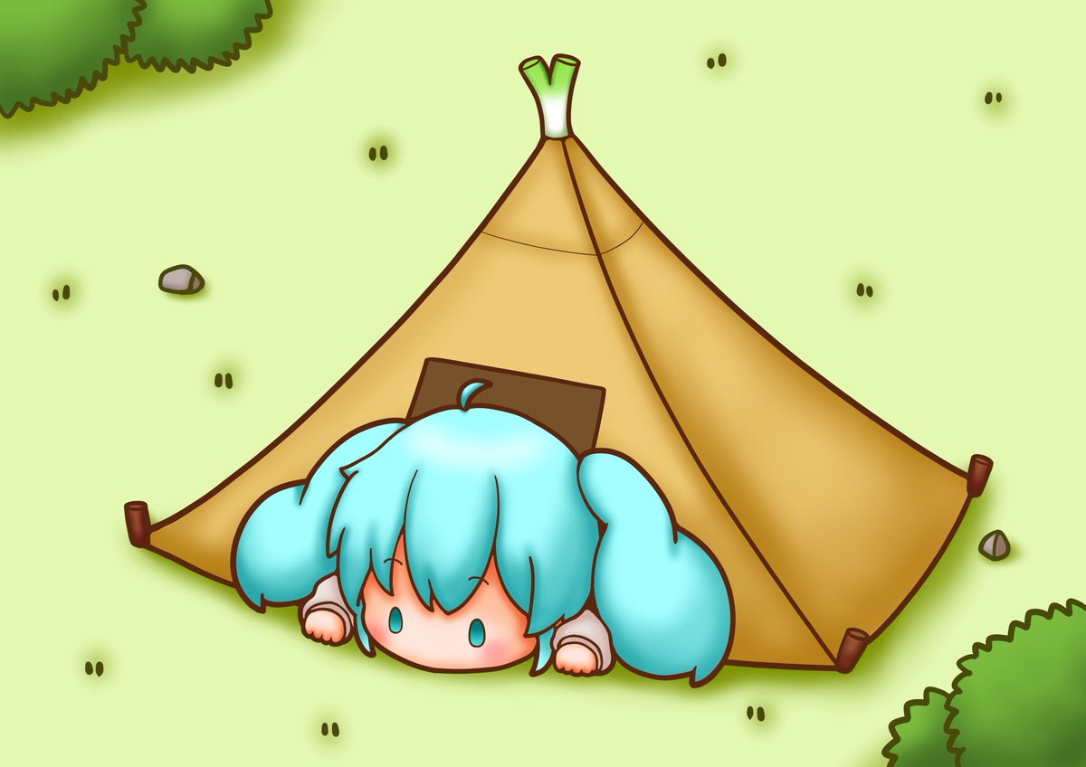 初音ミク 「奏の森のイラストコンテストですが、私の描いたミクちゃんも入賞したみたいです 2枚」|野良猫しんしんのイラスト