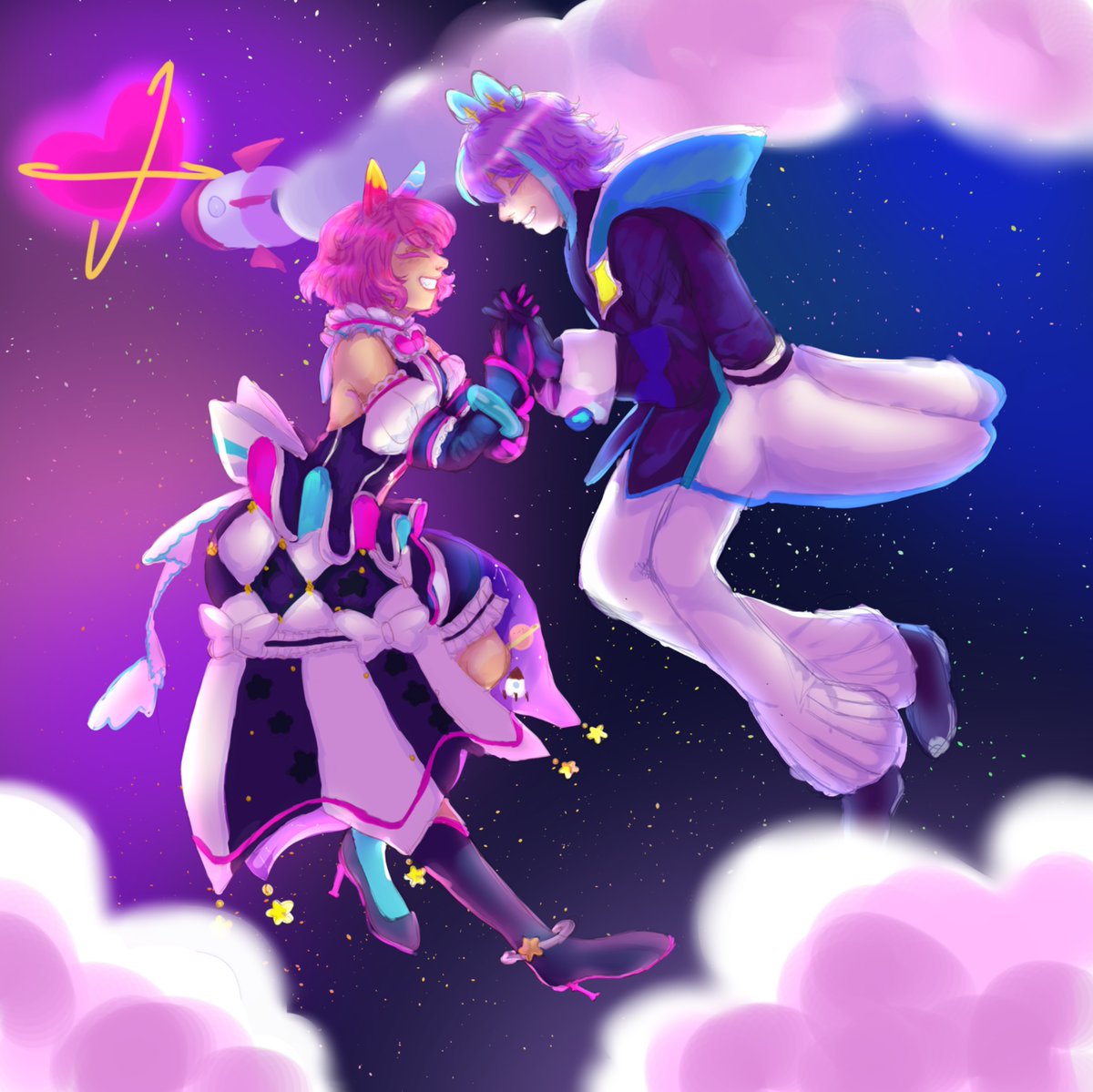 prsk_fa #類えむ space opera