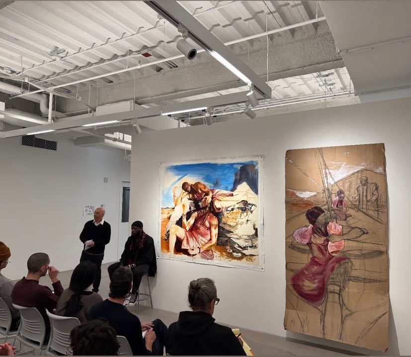 Art school public critique😮‍💨 not for the weak at all