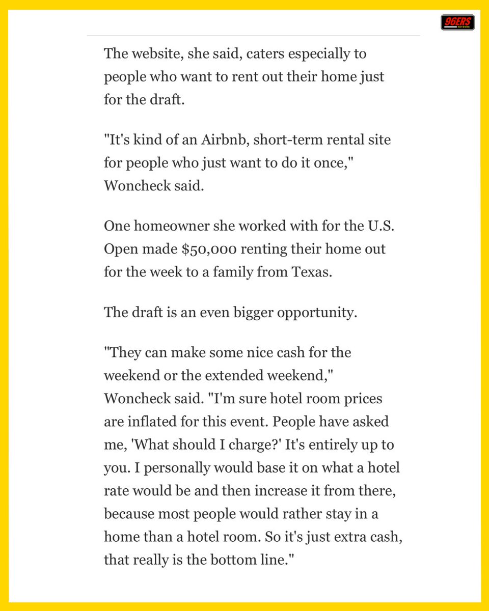 96ERS MEDIA CO. tweet media