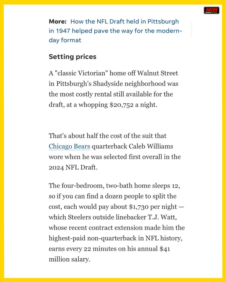 96ERS MEDIA CO. tweet media