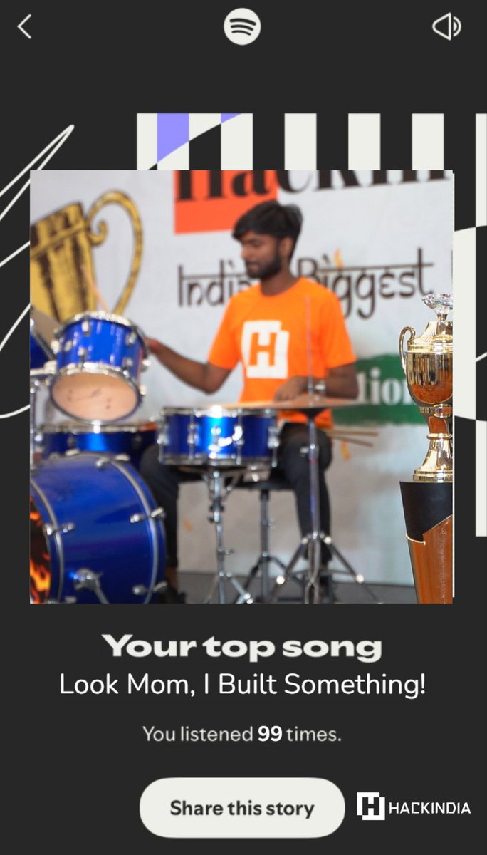 HackIndiaXYZ's tweet image. 𝑺𝒑𝒐𝒕𝒊𝒇𝒚 𝑾𝒓𝒂𝒑𝒑𝒆𝒅: 𝑯𝒂𝒄𝒌𝑰𝒏𝒅𝒊𝒂 𝑽𝒆𝒓𝒔𝒊𝒐𝒏!

The HackIndia Wrapped is OUT 🔥
 We showed you your stats… now tell us your favorite HackIndia memory.
 Go on — flex in the comments 👇

@CsharpCorner  @SharpEconomy 
#HackIndia2026 #SpotifyWrapped