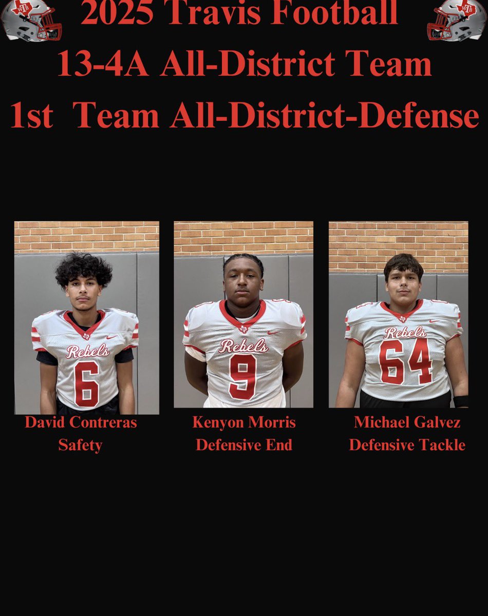 WBTAthletics's tweet photo. Congrats to our 2025 All District Selections! Proud of each of you! #Rebelstrue 
@TravisRebels @AISDAthletics @var_austin @LivelyFalcons https://t.co/LKQeAejz3f