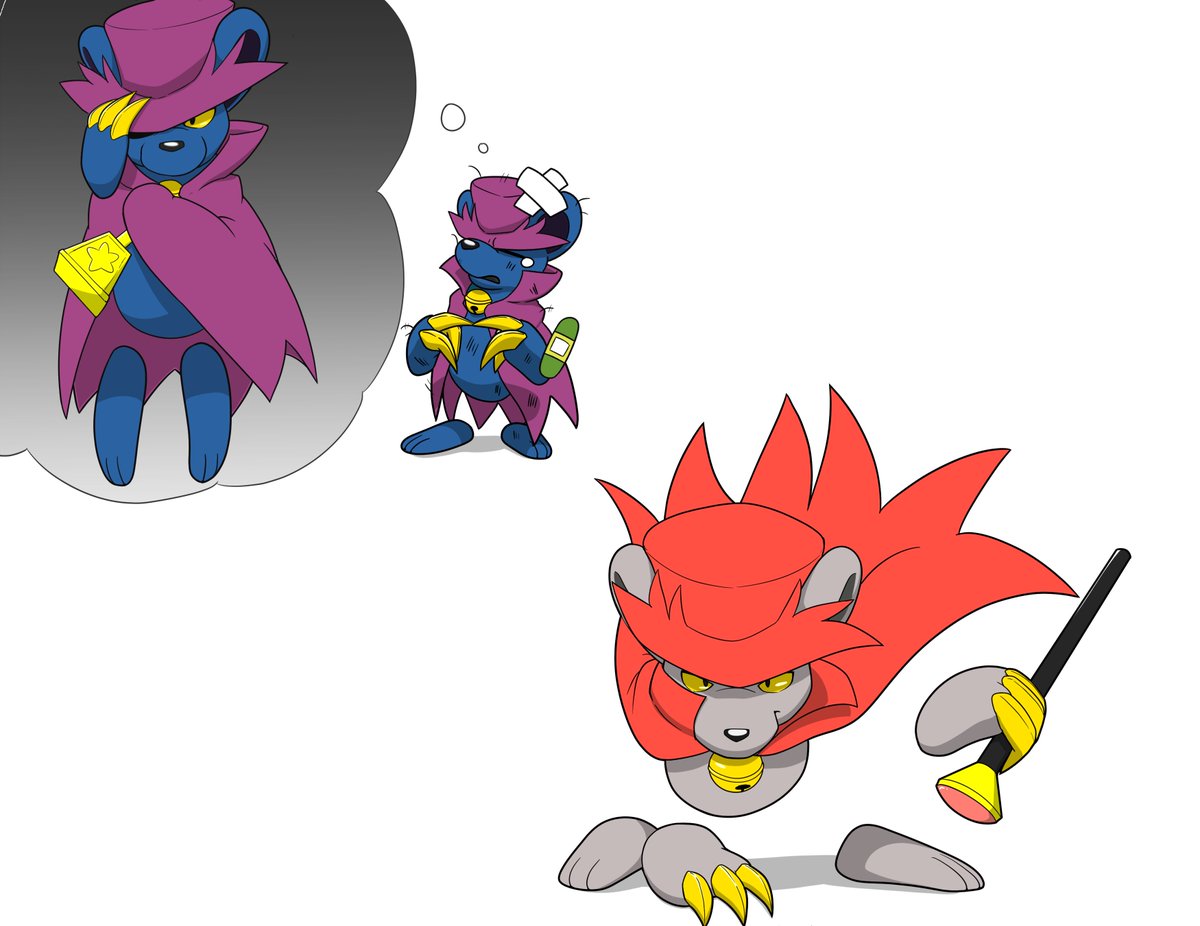 ボツ絵になっちゃったんだけどキャラシになる予定でした 見ての通り1面