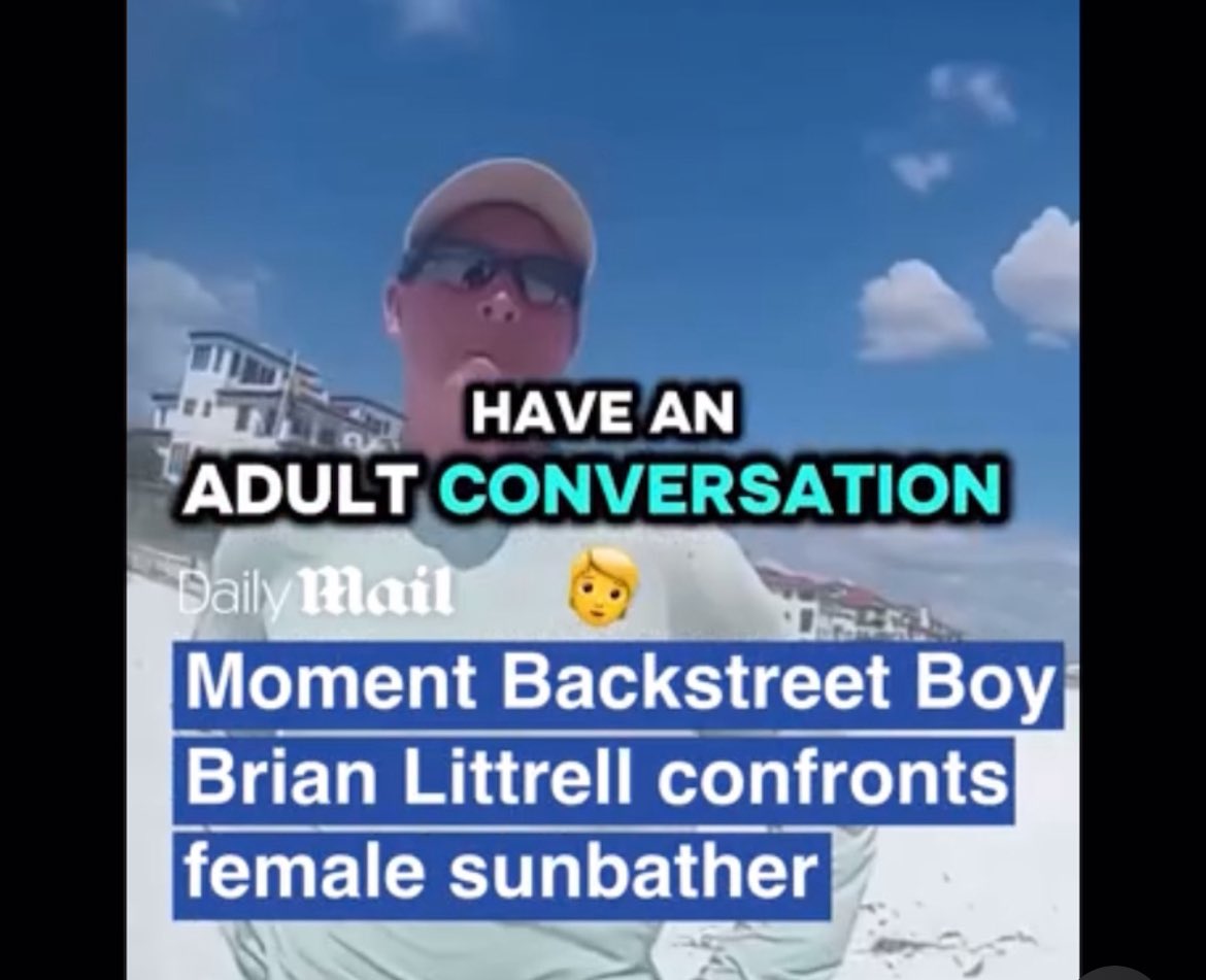 doc_rudman's tweet photo. Out of tune Brian Littrell of the Backstreet Boys is playing a lucrative Las Vegas residency at the Sphere. This Georgia dbag celebrates by buying a beachfront home in Florida and suing locals that sit at the water’s edge.
Don’t Atlanta my Florida!
#customaryuse #shorelinedefender
#badneighbor #graytonbeach #bluemountainbeach