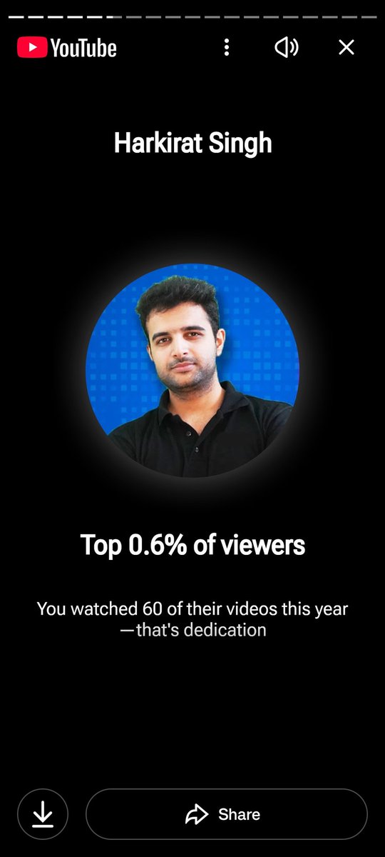 ParmarDevanshu1's tweet photo. My most viewed channel @kirat_tw and i am in top 0.6 viewer https://t.co/G0POijT5ua