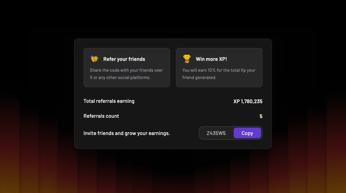 5/ Referrals remain a strong source of XP for many of you.

The system continues to reward users who onboard new participants into Hylo at the same rate:

• 10% of the total XP generated by your referral
• 5% XP boost for the referee