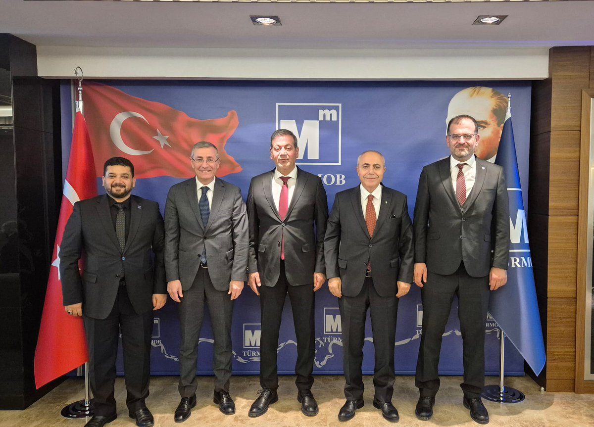 Türmob seçimlerinde başkanlığa seçilen İrfan Hüseyin Yıldız ve yönetim kurulunu tebrik etmek üzere ziyaret ettik. Misafirperverlikleri ve nazik kabulleri için teşekkür ederiz.