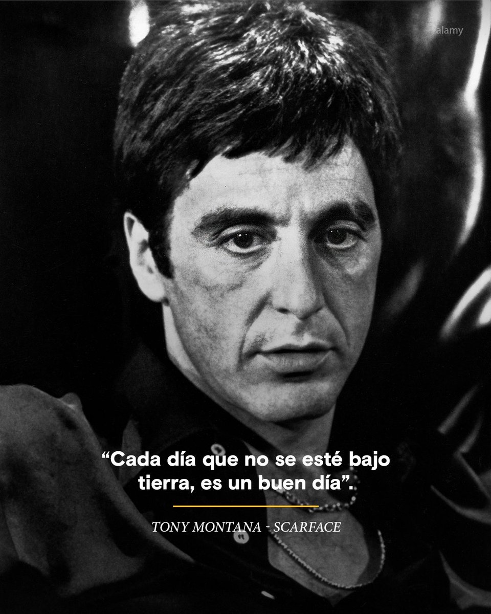 #HoyEnLaHistoria En 1983, llegaba a los cines Scarface, protagonizada por Al Pacino.