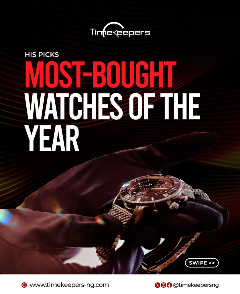 timekeepersng's tweet image. Our best selling timepieces men can’t get enough of.

If he values quality, these pieces deserve a spot on his wrist.

They sell out fast, so head to the website and secure yours while it’s still available.
Use the code TIMEK10 to secure an instant discount. 
#timekeepers#gifts