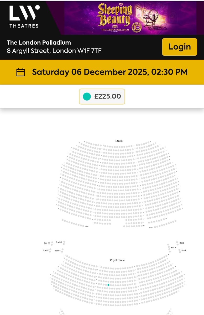 I'm pretty sure, my entire tickets for panto season will total less than this. 

And the national theatre says dynamic pricing is exciting? 🙄 

#PalladiumPanto #WestEnd #TicketPrices #Theatre