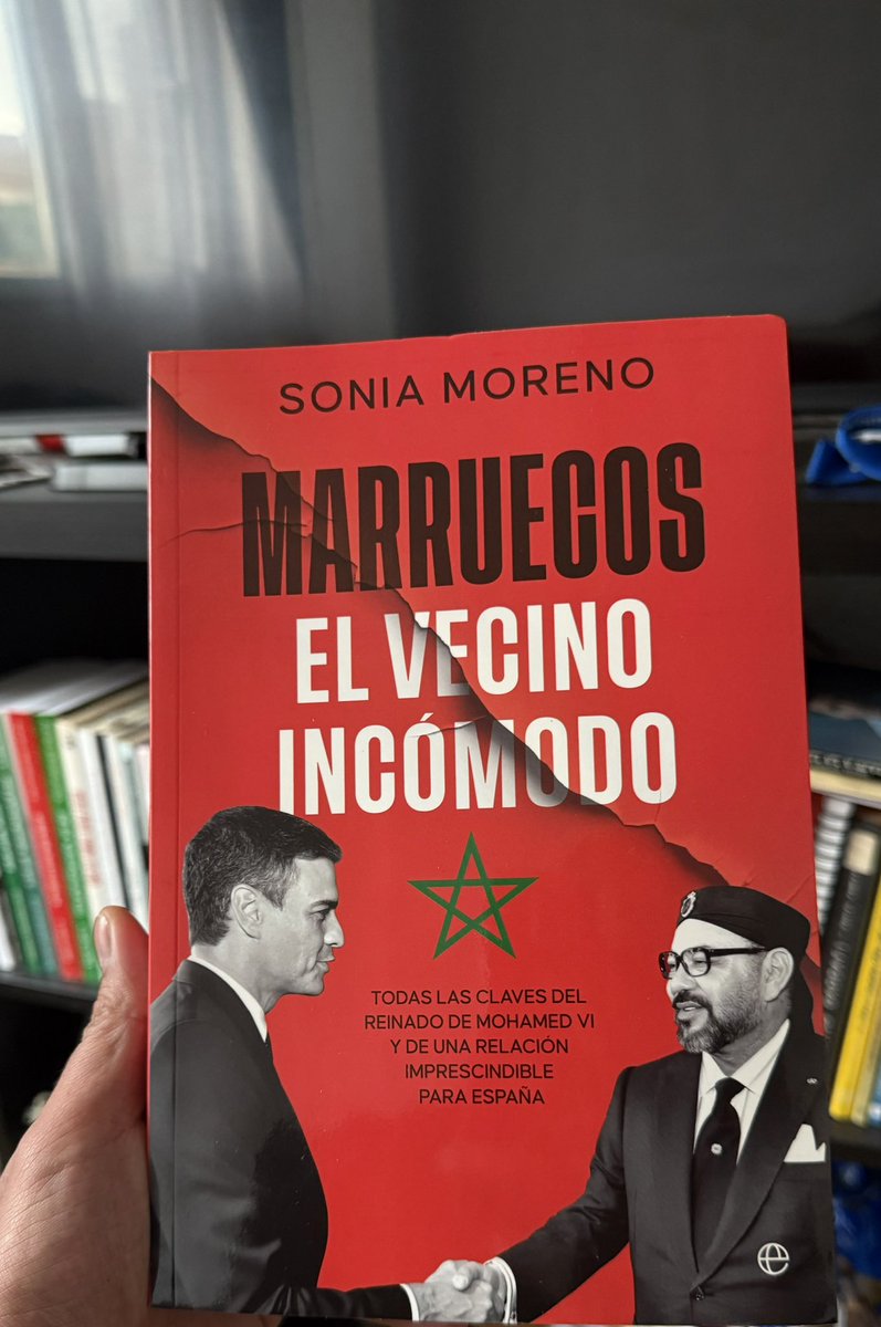 Ya en mis manos el libro «MARRUECOS, EL VECINO INCÓMODO» de Sonia Moreno <a href="/sonietamb/">Sonia Moreno</a>, una de las periodistas que mejor conoce el Magreb.

Sin duda, una lectura obligatoria estas navidades y una parada imprescindible para entender el régimen marroquí, y lo que lo hace incómodo.