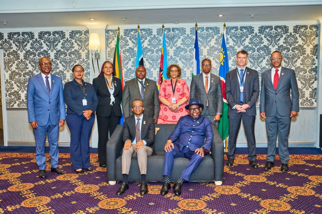 TauParks's tweet photo. [SACU]

Together with Minister Godongwana, we hosted the 55th Session of the Southern African Customs Union Ministerial Council. 

The region must work together to ensure prosperity. 

We look forward to further working to enhance the economic futures of all our countries. https://t.co/QukRXDS59u
