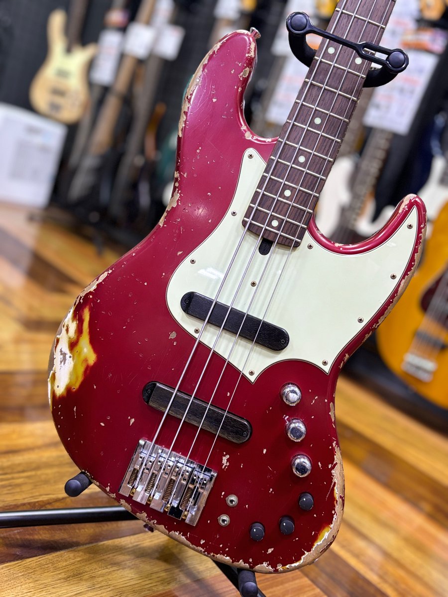 店長の展示エレキベース紹介】 #xotic XJ-1T 4st ヘヴィエイジドが目を 店長の展示エレキベース紹介】 #xotic XJ-1T 4st ヘヴィエイジドが目を