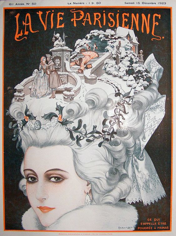 Front cover of La Vie Parisienne, 15th December 1923.