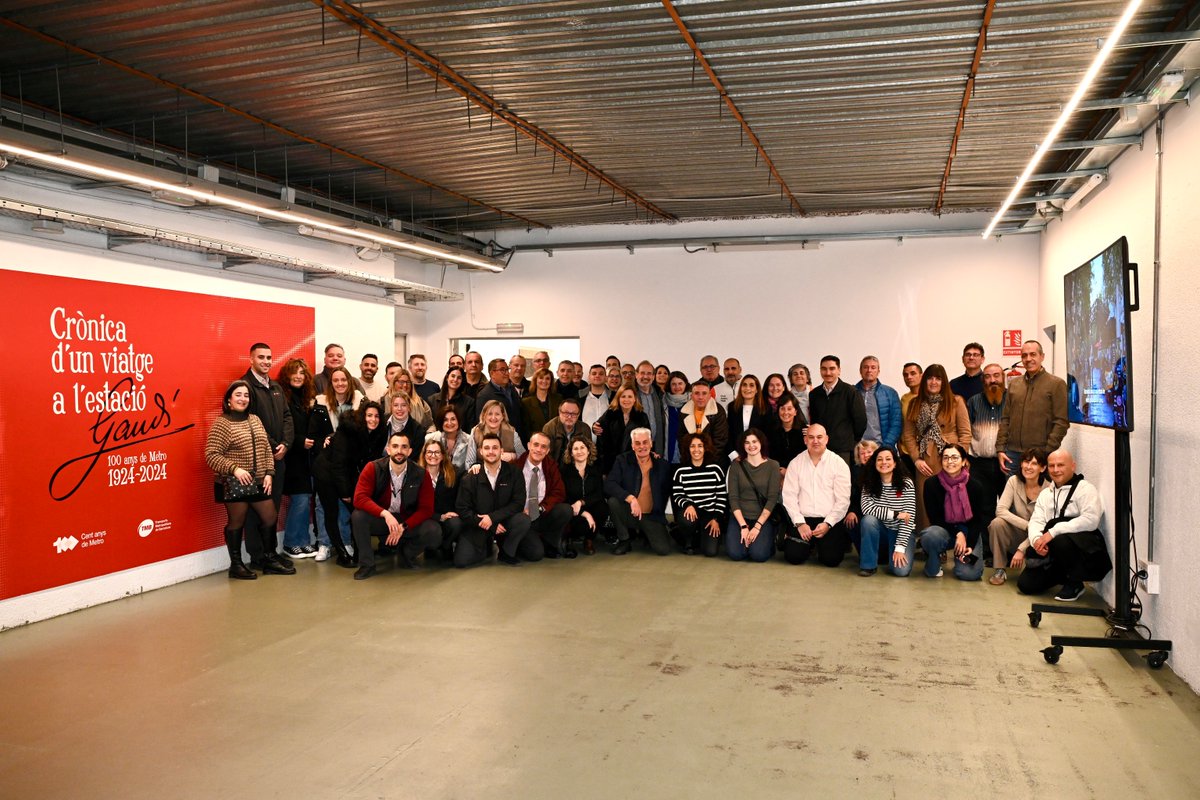 🥰👥 Acte de reconeixement als voluntaris i voluntàries de #TMB, avui Dia internacional del Voluntariat. 
🤝 Gràcies a ells i elles s'han pogut fer serveis solidaris,  activitats del TMB Educa, projectes de cooperació, tallers d’autonomia, entre d'altres.
ow.ly/5YKt50XCKsW