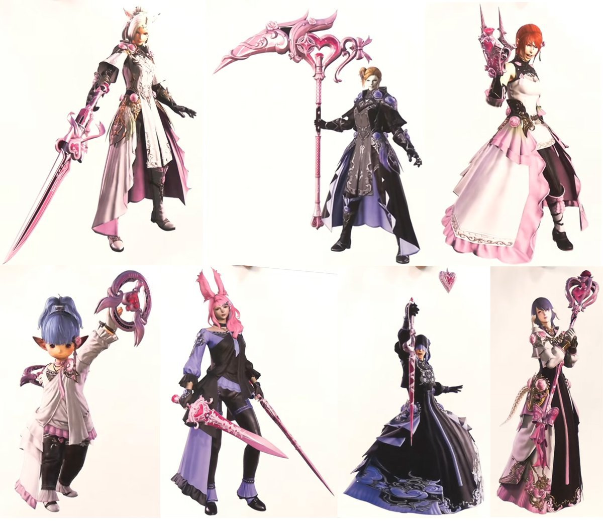 I'm so sorry I ever doubted you, thank you so much Yoshi-P I will never speak again!!!! PINK GEAR IN OUR FFXIV!?