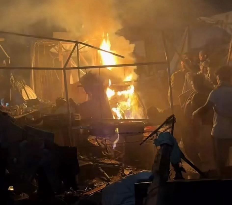 Palestinians are being killed, and burned, while the whole world is living the lie of "there is no war no more"