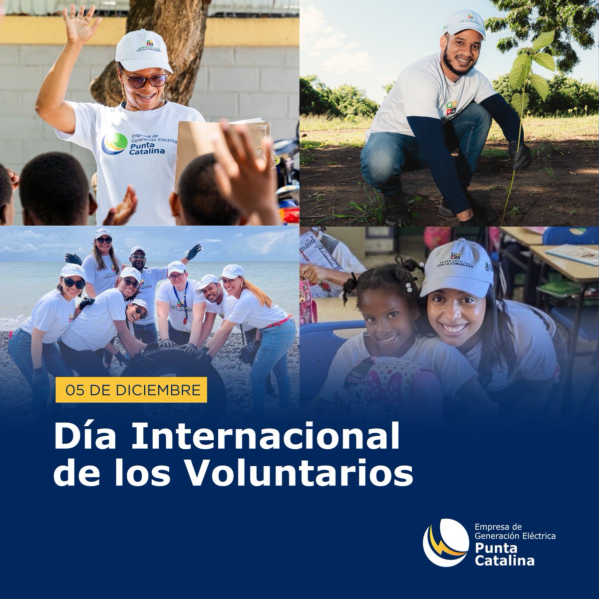 egepcrd's tweet image. Hoy, 5 de diciembre, celebramos el Día Internacional del Voluntariado, una fecha que resalta la fuerza de quienes entregan su tiempo y energía para transformar comunidades.

En EGEPC reconocemos el compromiso solidario de nuestros colaboradores, cuya participación en jornadas…