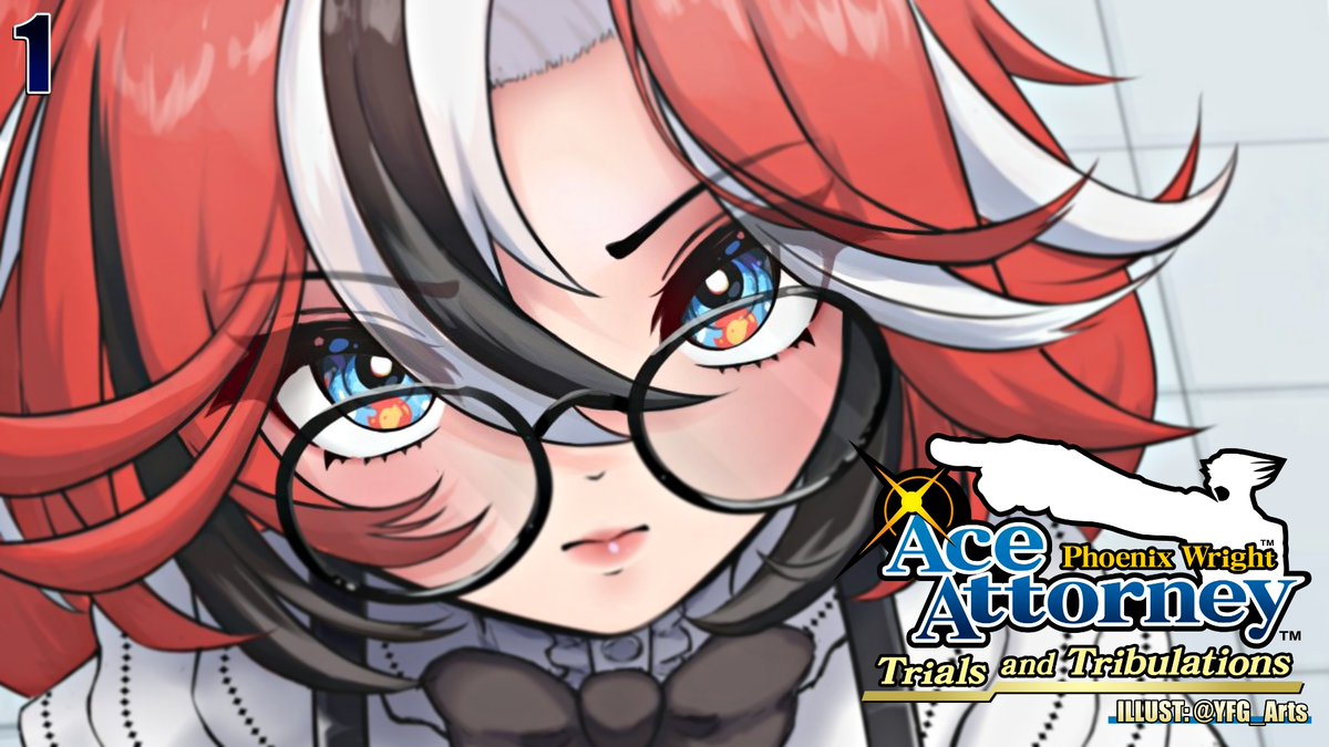 OBJECTION OBJECTION OBJECTION!!!!

【Ace Attorney: Trials and Tribulations #1】
🎲youtube.com/live/lJ6KW2lgm…
| 10 AM JST | 5PM PST |
 
#TeleBae