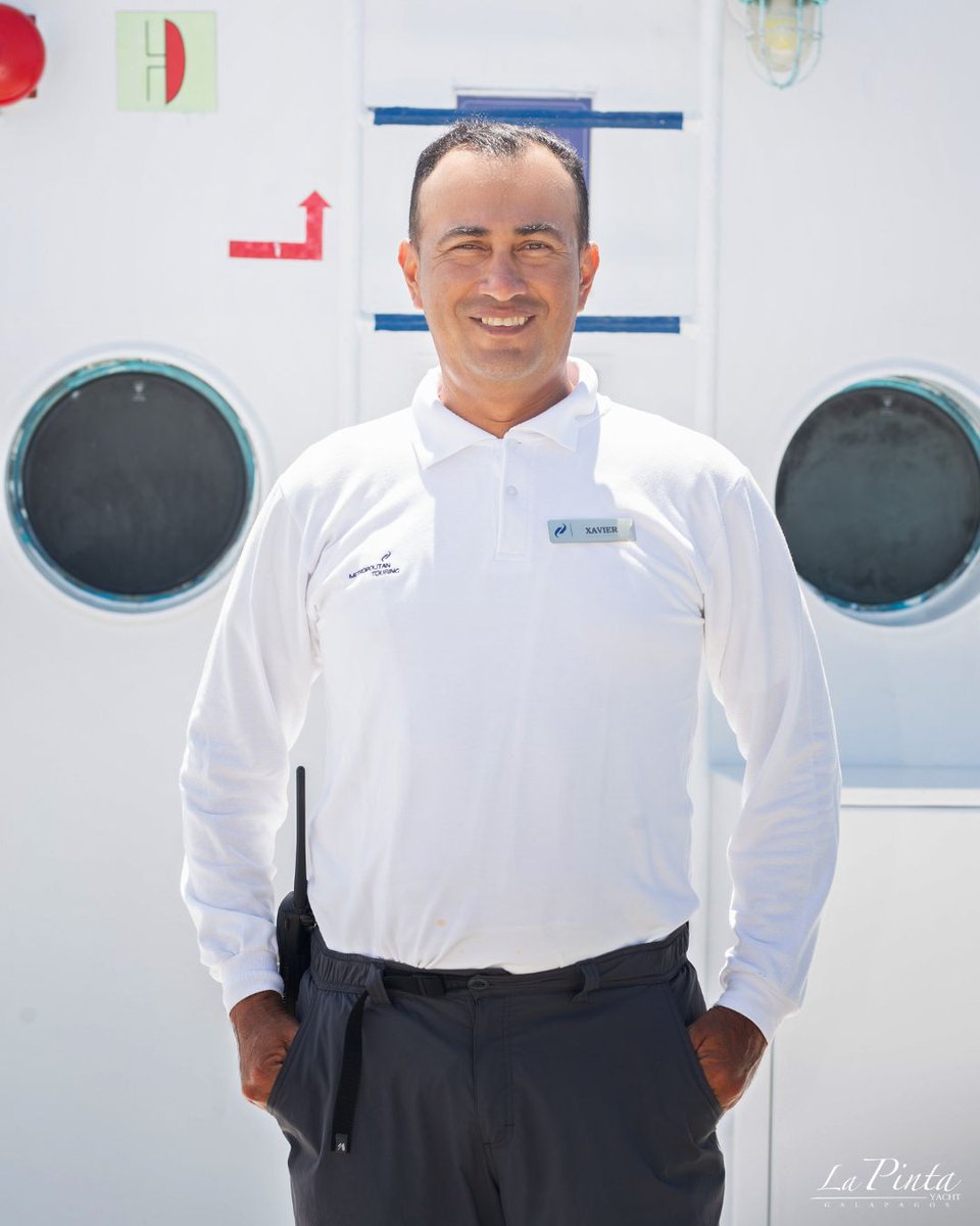 💙 #ThePeopleBehindTheMagic • Xavier Mori • Bosun ⛴️

"La Pinta is my second home. From the moment I arrived, I was warmly welcomed. I'm grateful to be part of this family and to keep growing professionally."

bit.ly/3W9NkJy

#ShipLife #EcuadorTourism #GalapagosCruise