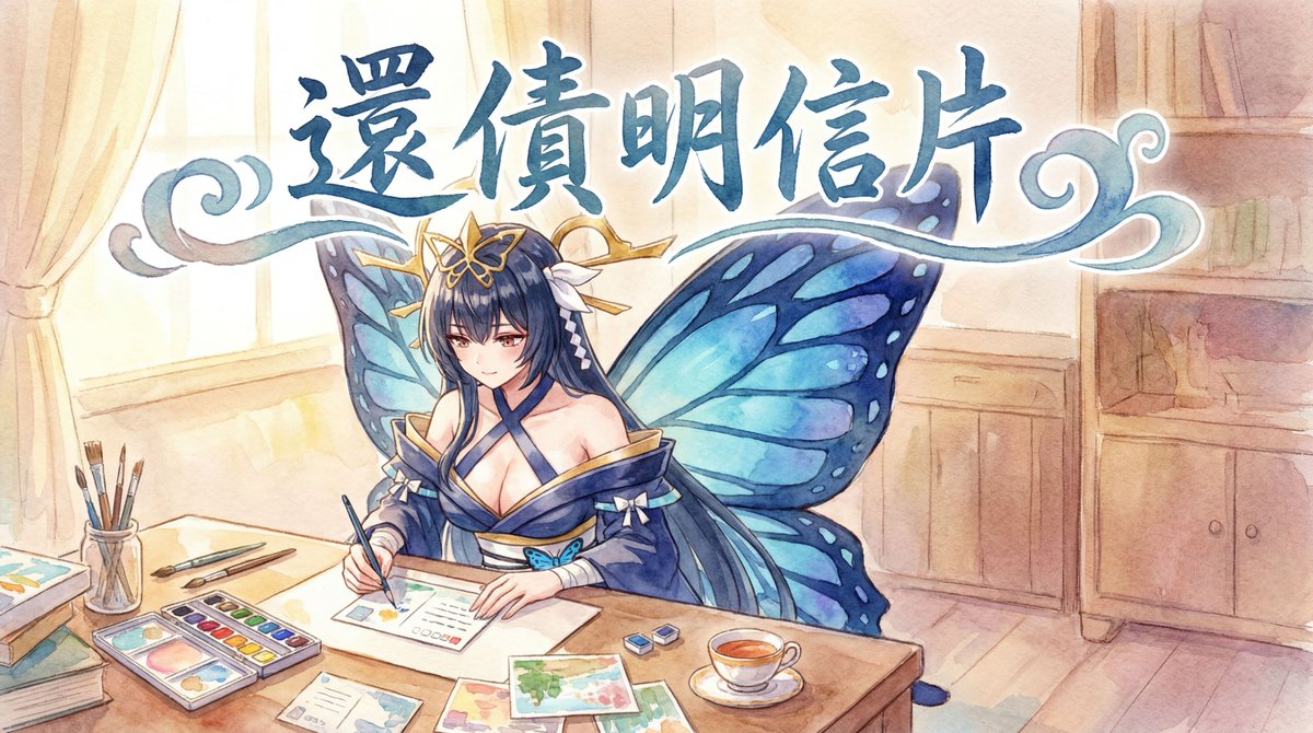 【晚上10:00】還債吧
明信片製作 ING ......♡♡♡