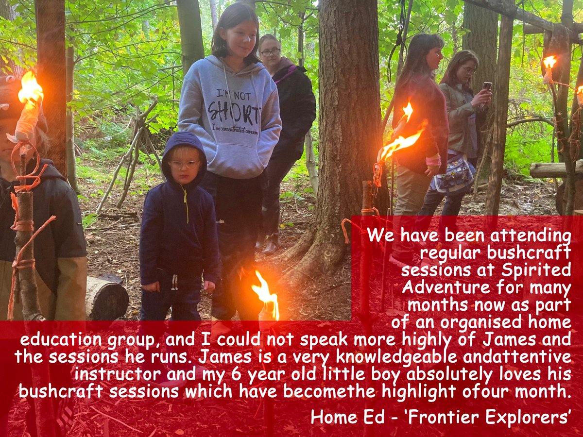 Sometimes a lesson plan comes together perfectly… and other times the woodland has its own ideas 👀🌿 And honestly? That’s the magic of Bushcraft!  Check out our “Frontier Explorers” sessions here: spirited-adventure.jimdoweb.com/our-adventur... #Brumhour #Worcestershire #Bridgnorthhour