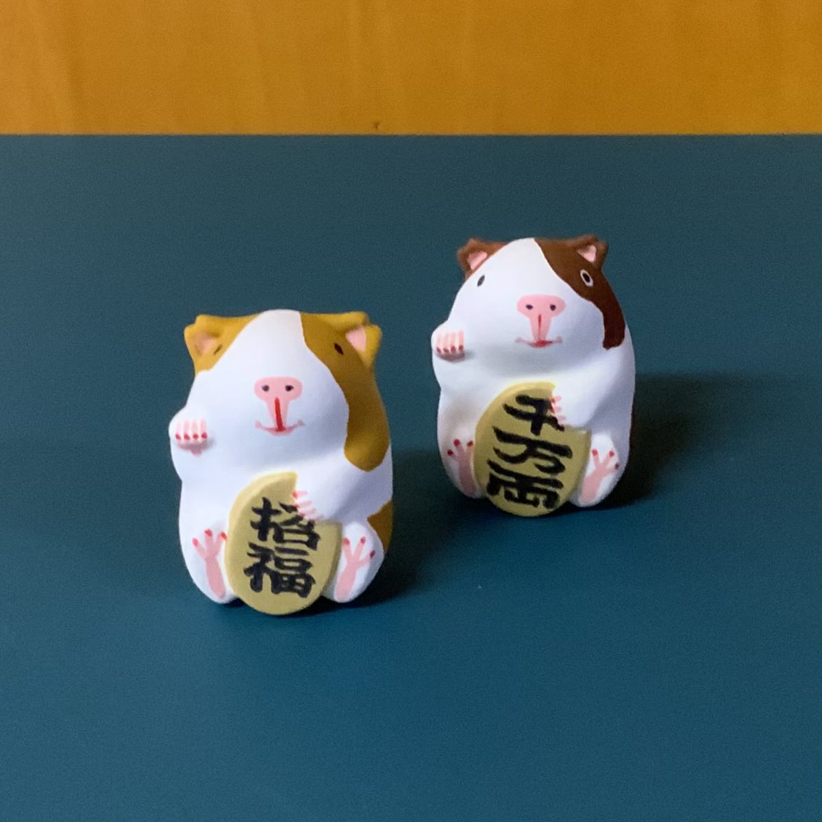 【未開封】艦これ　カレー機関　しおモル&らいモル モルモット 2体隠されてました。 モルぷい2日目（12/7）にご出演の 招きモルさん