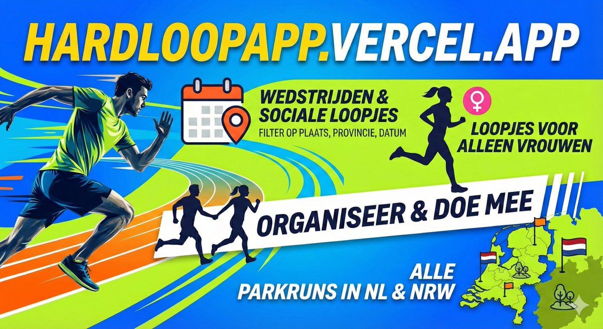 Voor een beetje momentum mogen jullie dit best massaal delen hoor: hardloopapp.vercel.app