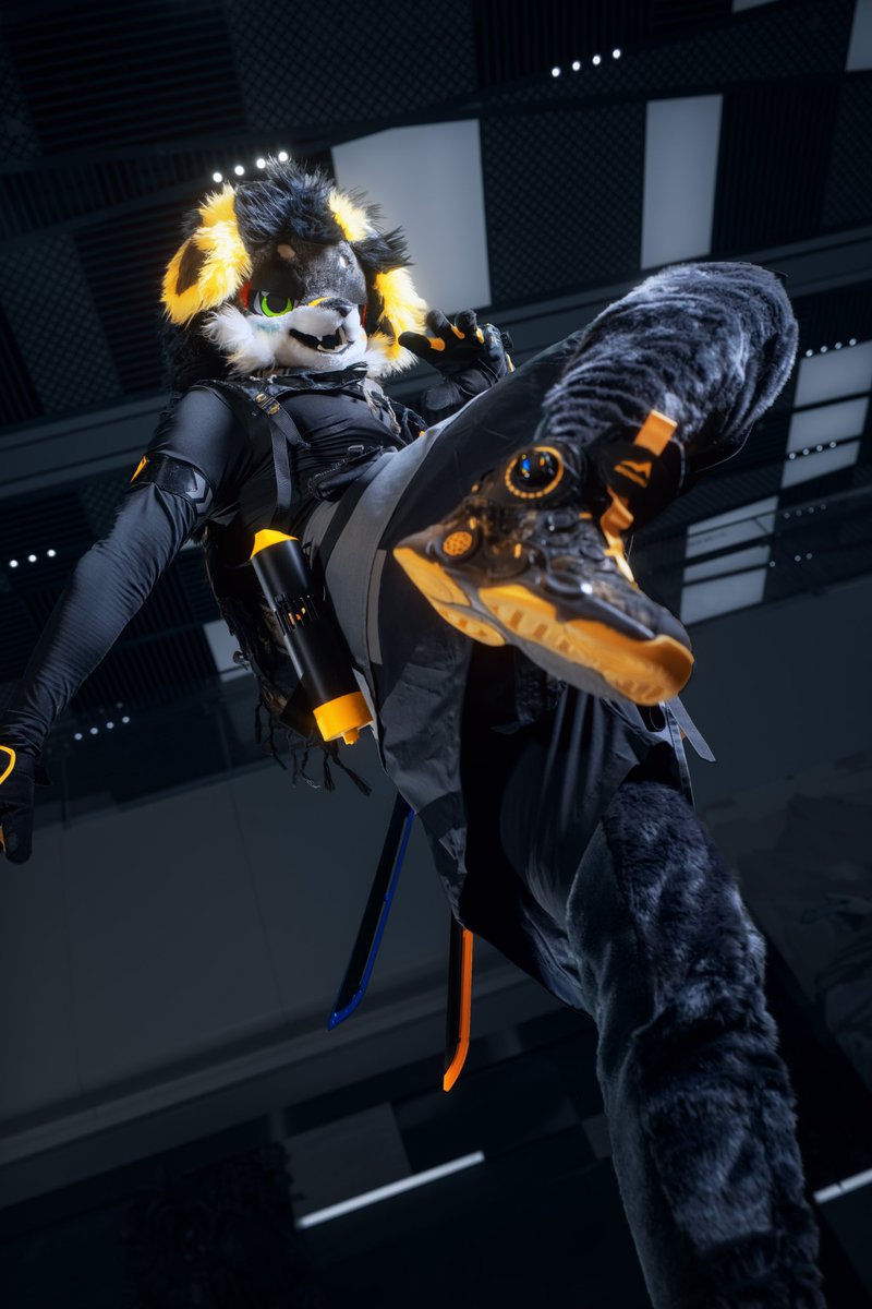 结束了！

摄影：@米欧Dreameo 
#FursuitFriday