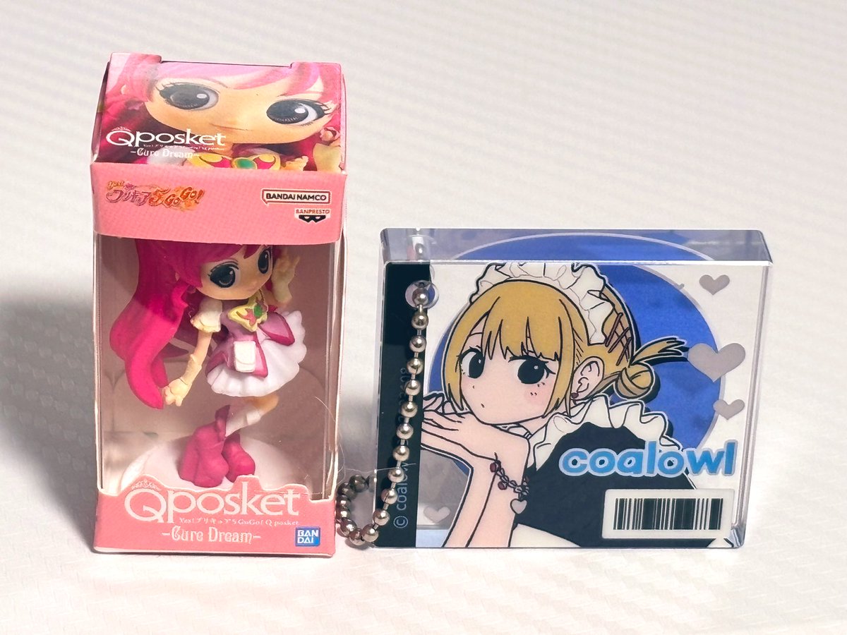 かわいい

最近のガチャガチャアクスタにも
フィルムついてるの嬉しい