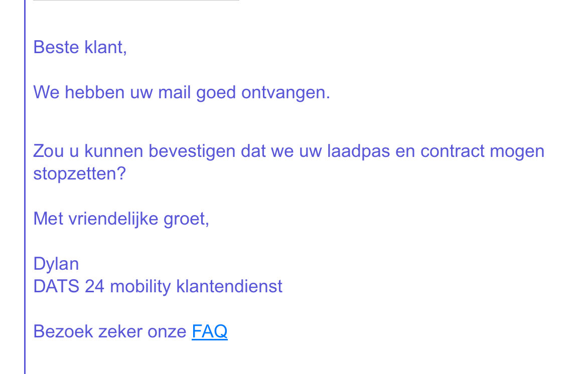 Anna7319's tweet photo. Blijkbaar houdt @dats24 @colruytgroup niet van particuliere klanten. Laadpas aangevraagd, app geïnstalleerd … maar die blijkt enkel voor professionelen. Als je uw teleurstelling laat zien reageren ze ook nog 24x sneller dan oorspronkelijke vraag. https://t.co/7zyFEMx1Bf