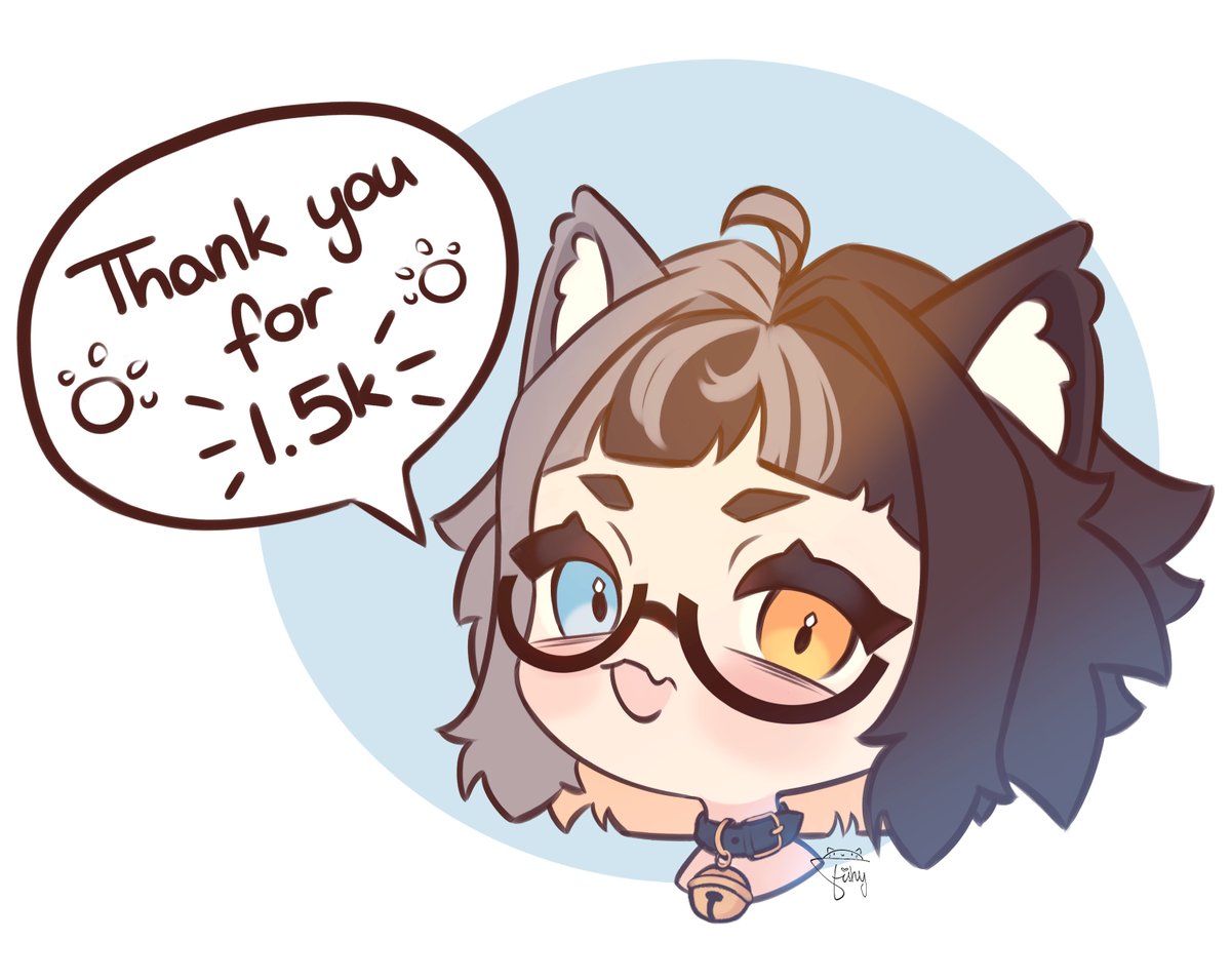 Fishy 🐱🌙 | VTuber Artist ♡ tweet media