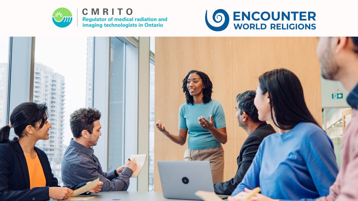 Thank you to the College of Medical Radiation and Imaging Technologists of Ontario for this meaningful collaboration on religious literacy in the workplace.
#ReligiousLiteracy #InclusiveWorkplace #HealthcareLeadership #Interfaith #Belonging