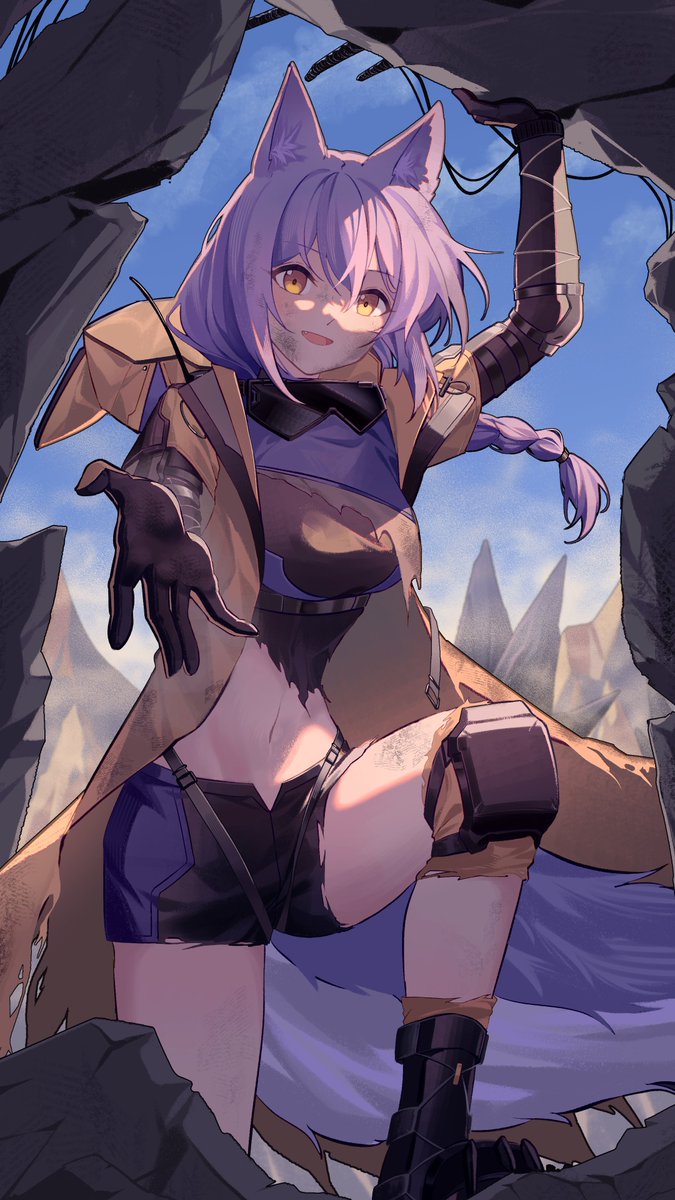 minoko_5194's tweet photo. #アークナイツ #明日方舟 #Arknights 
🐺 https://t.co/bHvqk4l3f8