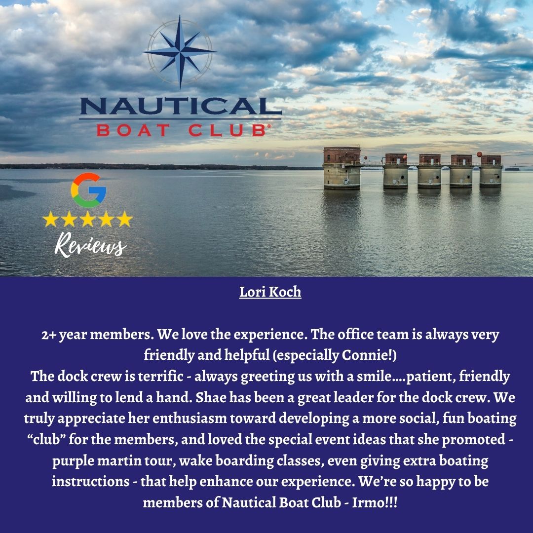 LMBoatClub's tweet photo. Thank you so much for your kind review! We truly appreciate you taking the time to share your experience with us. https://t.co/HOcrgsZ6yW