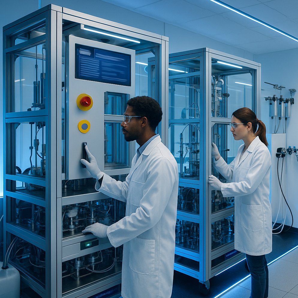 Why build a whole plant? Modular API manufacturing lets pharma plug-and-produce with MTP-enabled units, cutting time-to-process by 50% and speeding scale-up. With Hovione &amp; Merck adopting, agile, rapid-response manufacturing is here.
lnkd.in/dWyWdH8t
#ModularManufacturing