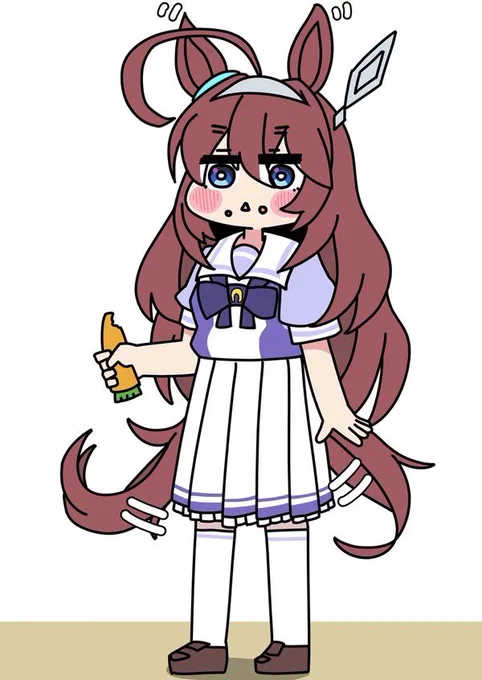 #せっかくなのでウマ娘もぐもぐダービーもください