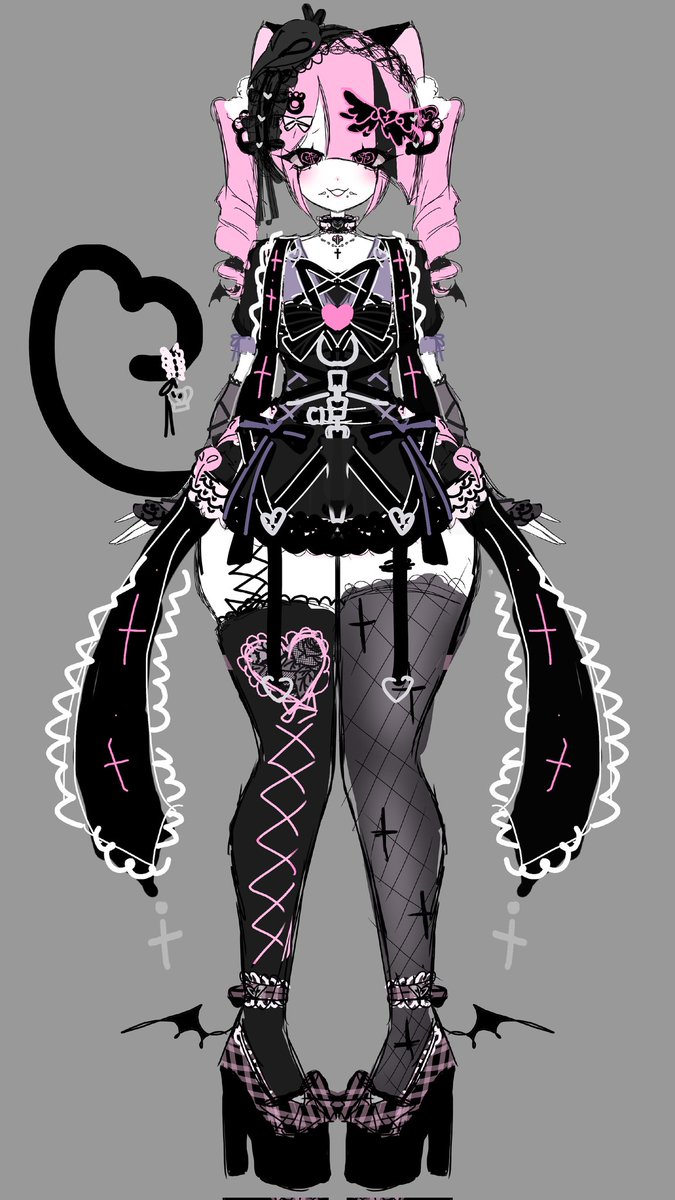 AriigaoVT's tweet photo. I have two slots open for design comms again (0/2) https://t.co/5N3WM7t5sA