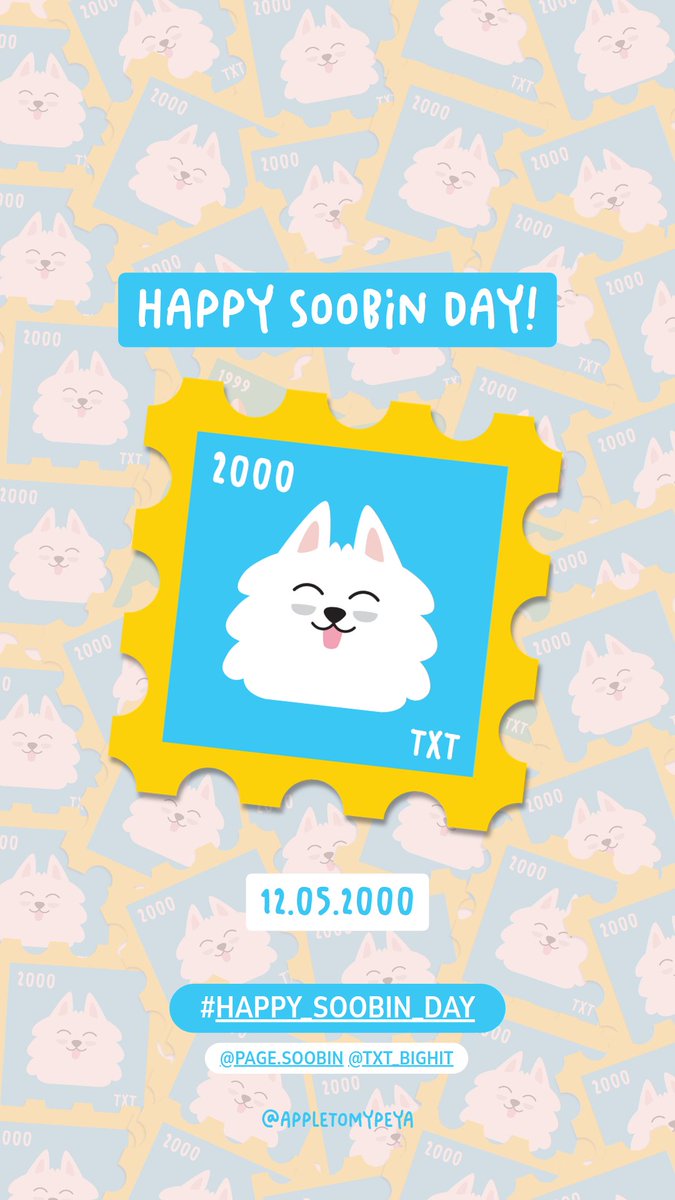 appletomypeya's tweet photo. happy soobin day 🐰☁️💙

#수빈생일_txt
#TOMORROW_X_TOGETHER
#SOOBIN
@TXT_bighit 
@TXT_members https://t.co/qVNxCwl3dT