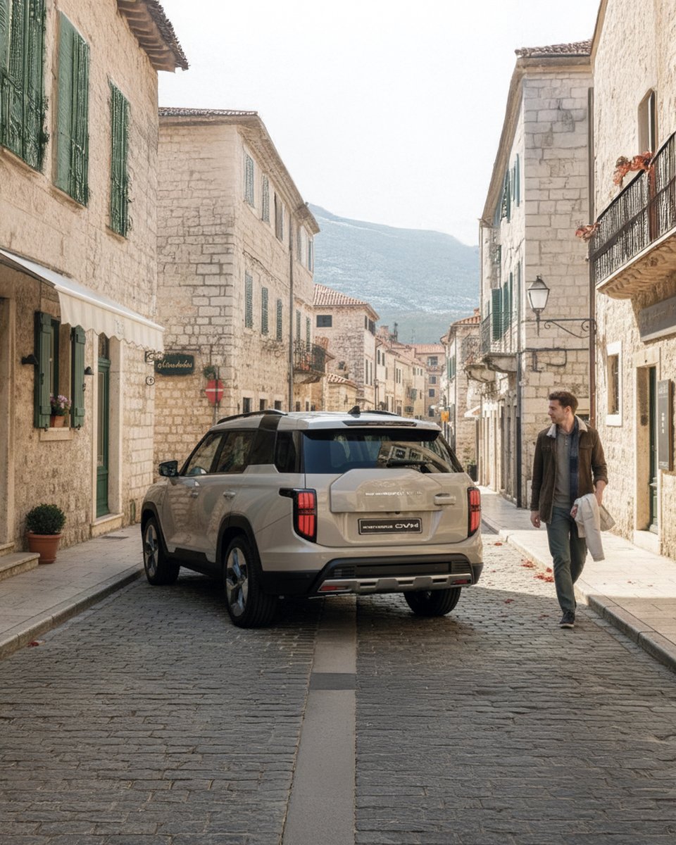 ✨Hay algo mágico en dejar atrás el ruido urbano y adentrarse en esos pueblos donde el tiempo corre más lento, siempre con tu KGM Torres EVX 🌟
Cero preocupaciones y máxima comodidad siempre con su tecnología eléctrica avanzada 🙌🏻

#KGM #KGMEspaña #TorresEVX