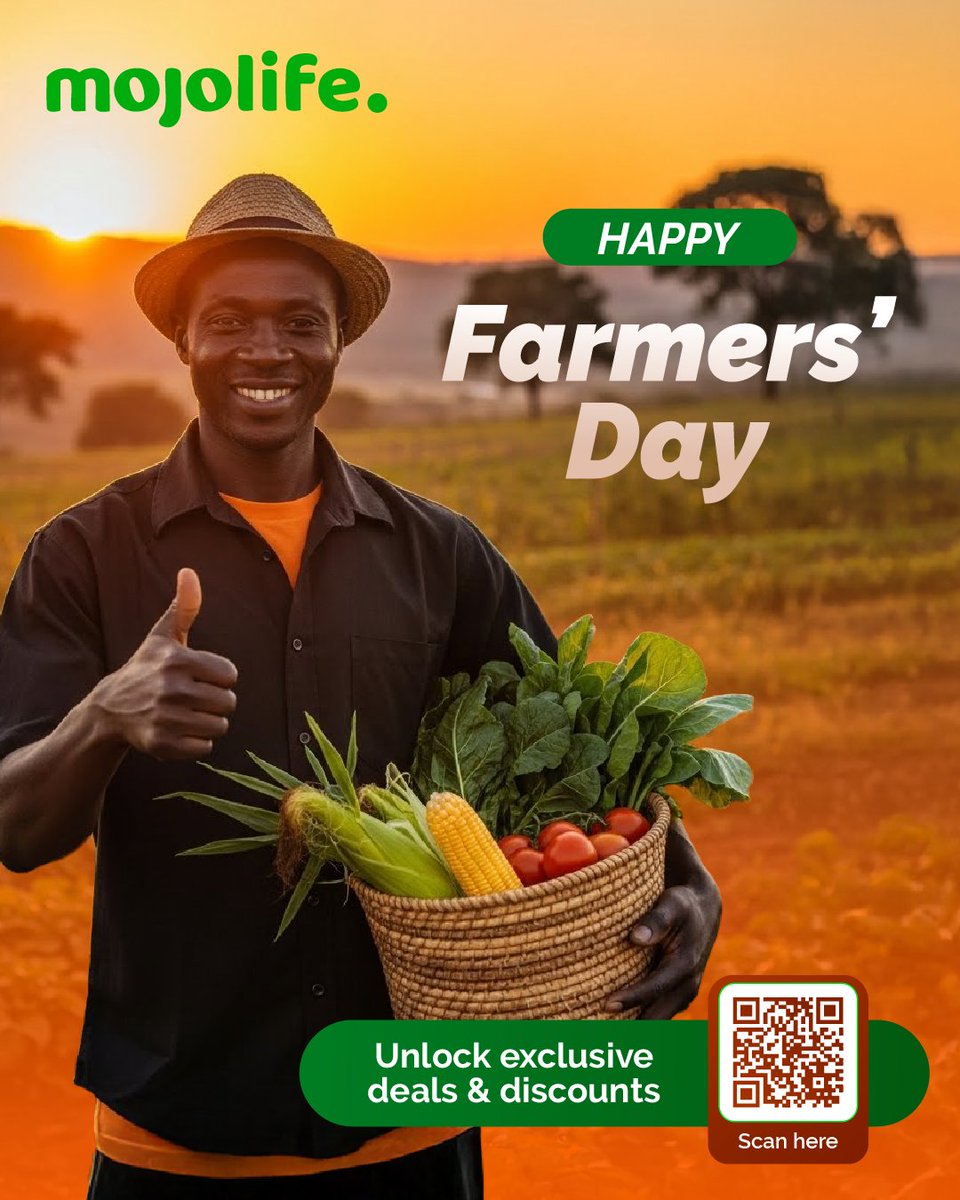 They wake before the sun, so we don’t have to sleep hungry. 🌽

From the cornfields of Techiman to the cocoa farms of Enchi, our farmers stay doing the real groundwork.

🥕 MojoLife celebrates every seed planted, every harvest hauled.
Happy Farmers’ Day

#MojoLifeGH #FarmersDay
