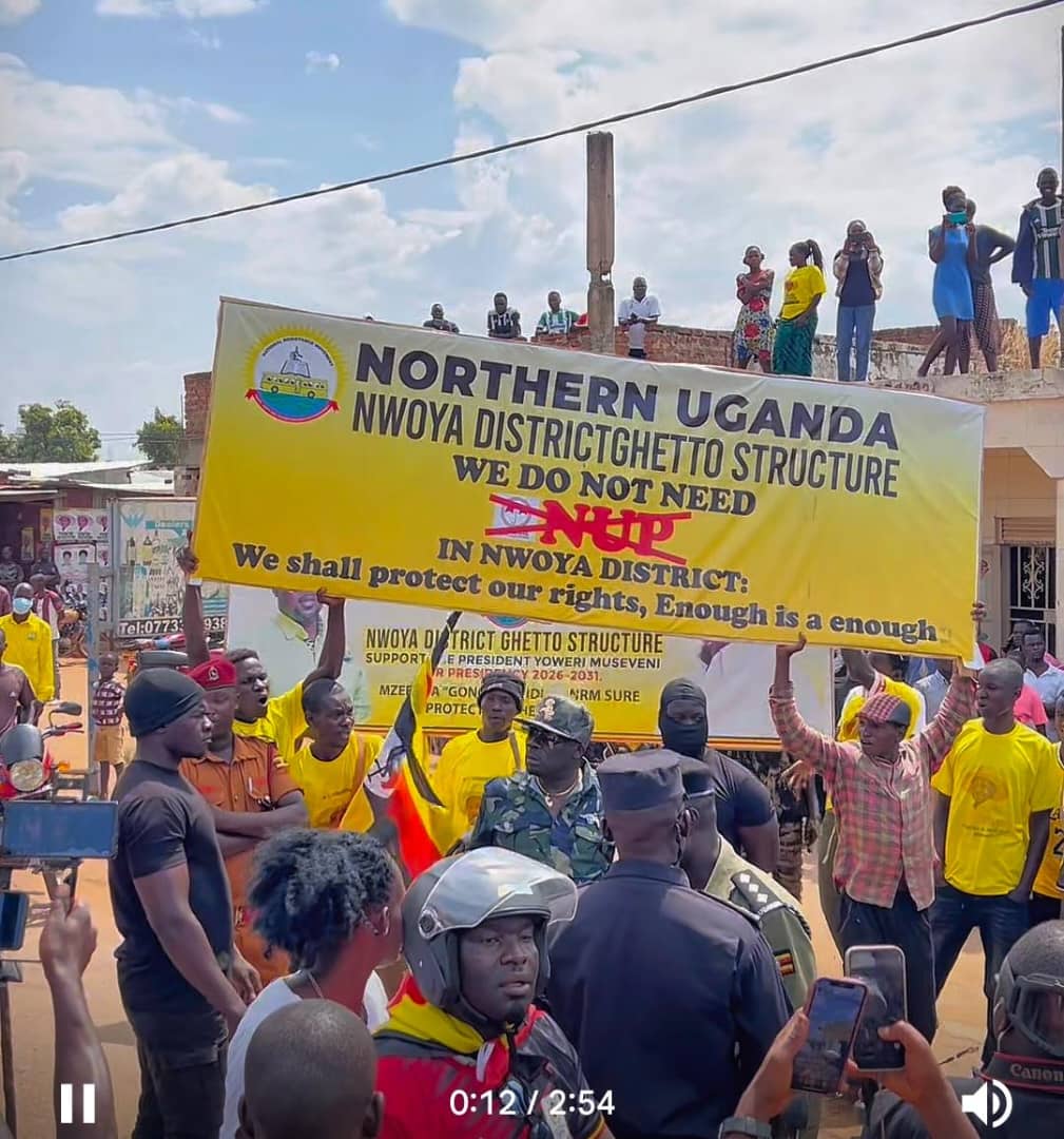 Will UHRC's Mariam Wangadya say anything about these criminals who attacked and provoked our campaign team in Nwoya? Under the full protection of the military and police? Your guess is as good as mine! When similar goons attacked us in Kiruhura, she was as quiet as a grave until