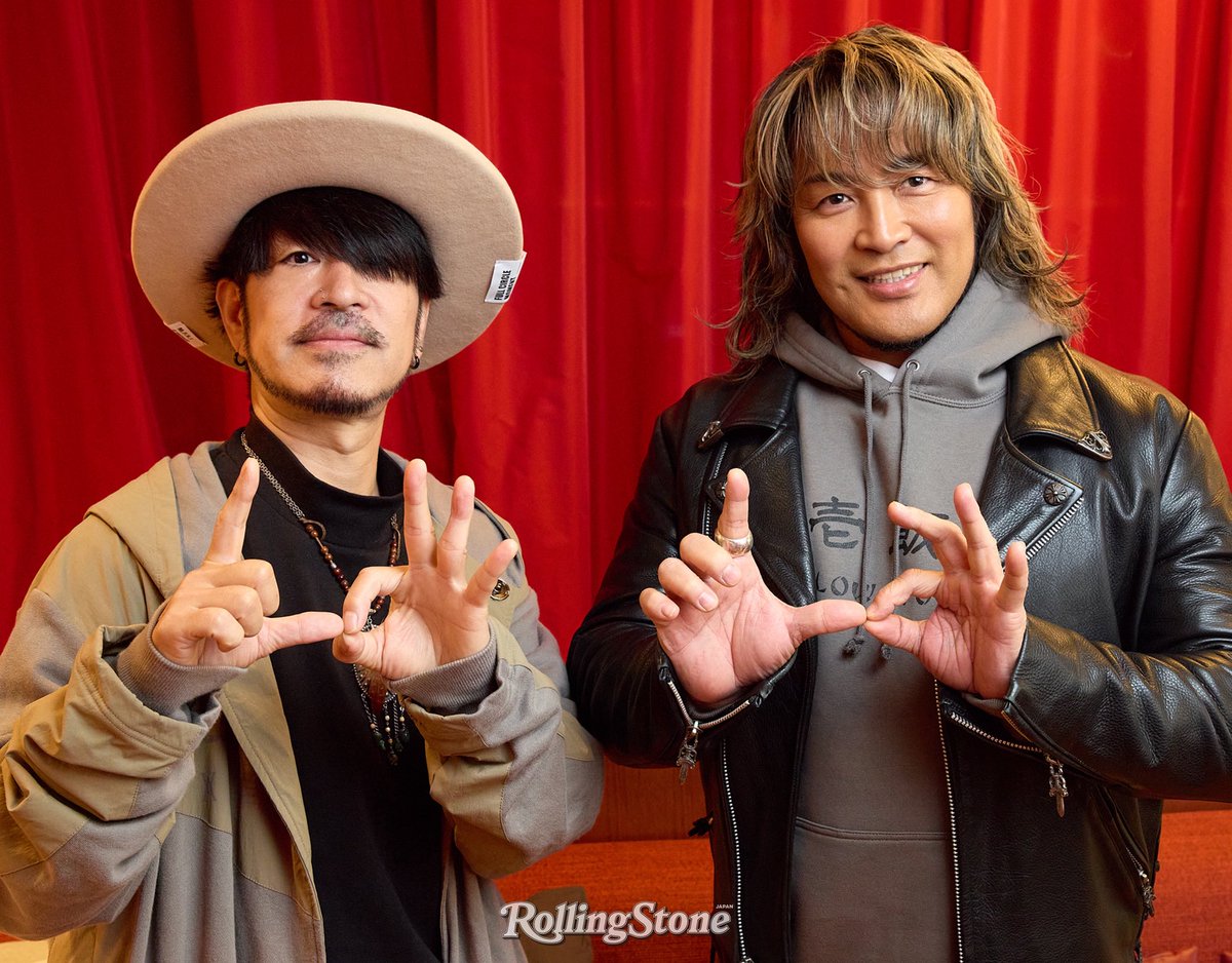 【インタビュー公開！】

棚橋選手が敬愛するLOW IQ 01さんとの対談🤝
是非ご覧ください！

Photo by Mitsuru Nishimura

#新日本プロレス #njpw