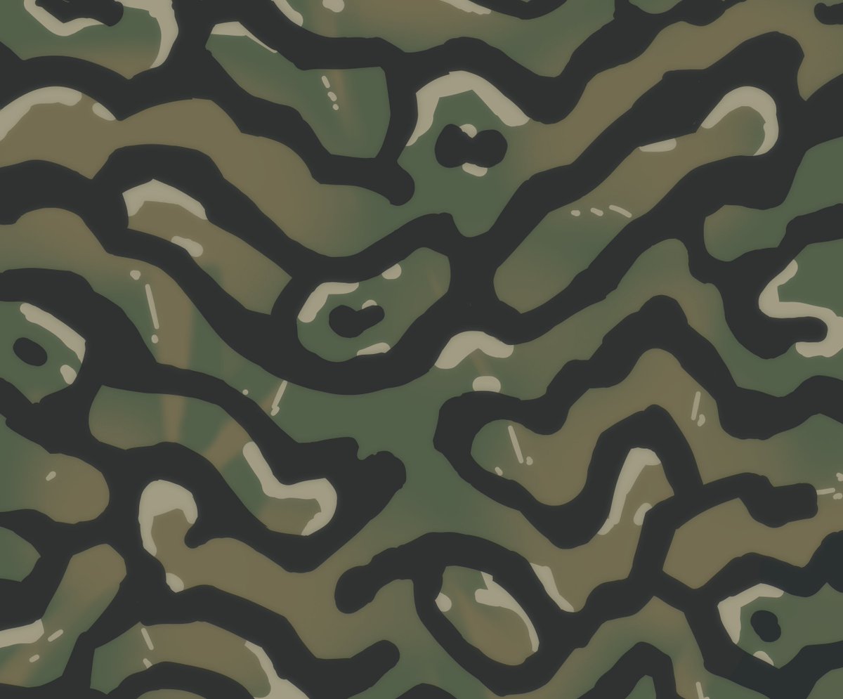 Mackerel camo just in case anyone wants to try if it works, probably not but the colors are from the tiger stripe